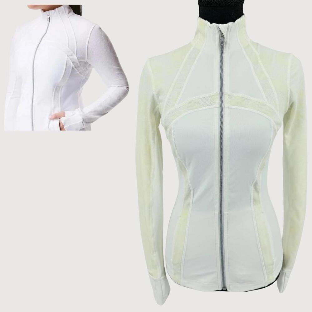 Lululemon Limited Edition Define Jacket Ivory Size 4
